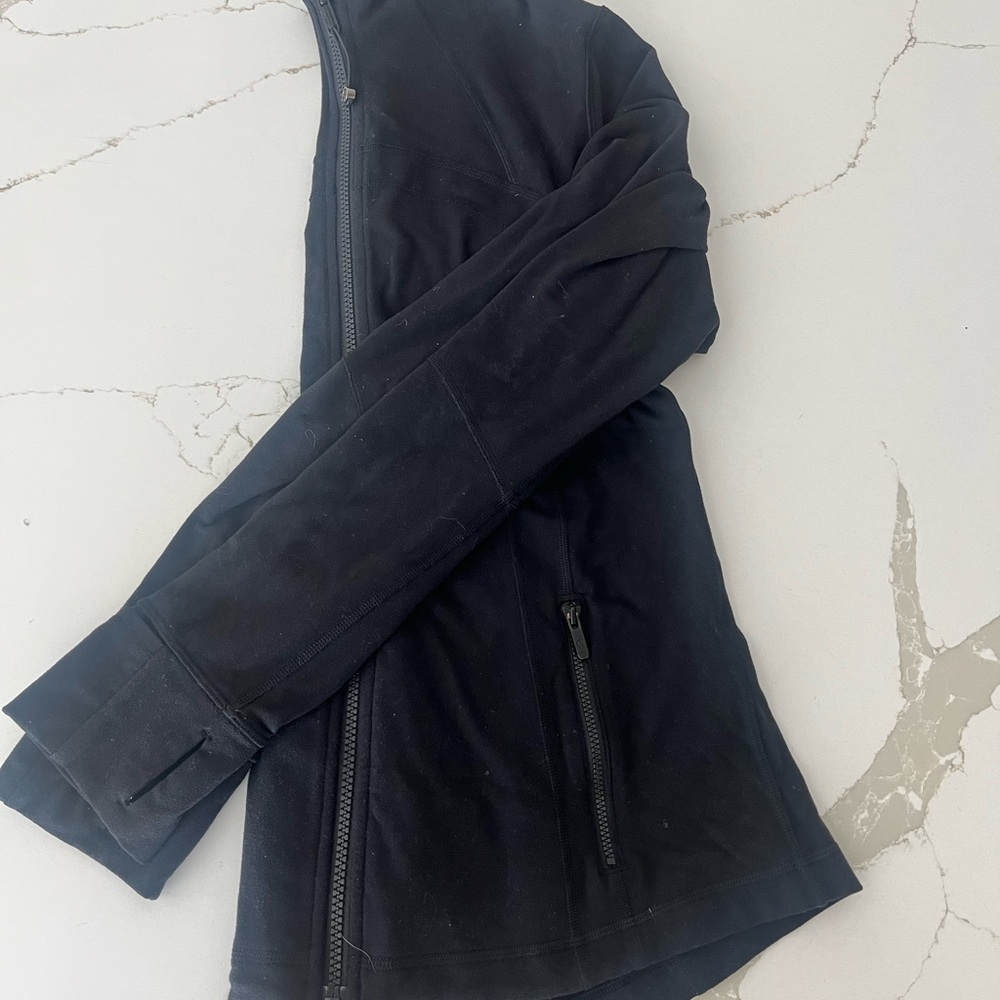Lululemon Athletica Black Lightweight define Jacket